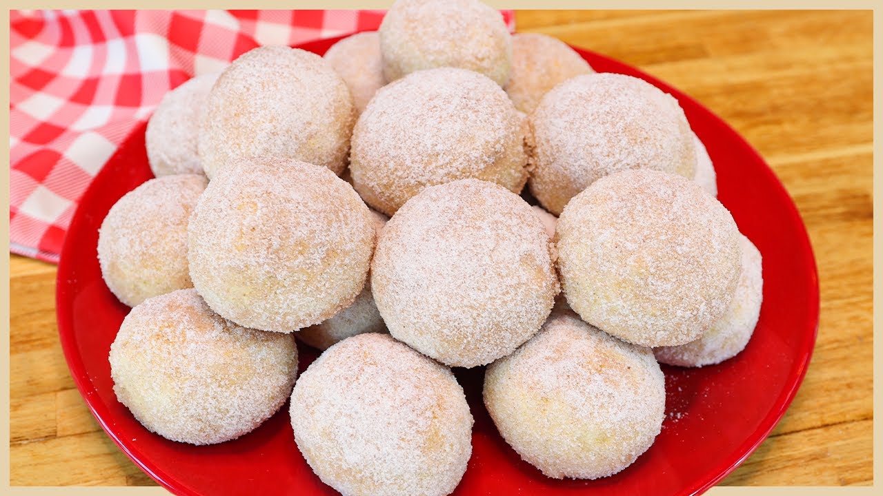 SEM FRITURA BOLINHO DE CHUVA ASSADO I SUPER FÁCIL E DELICIOSO I