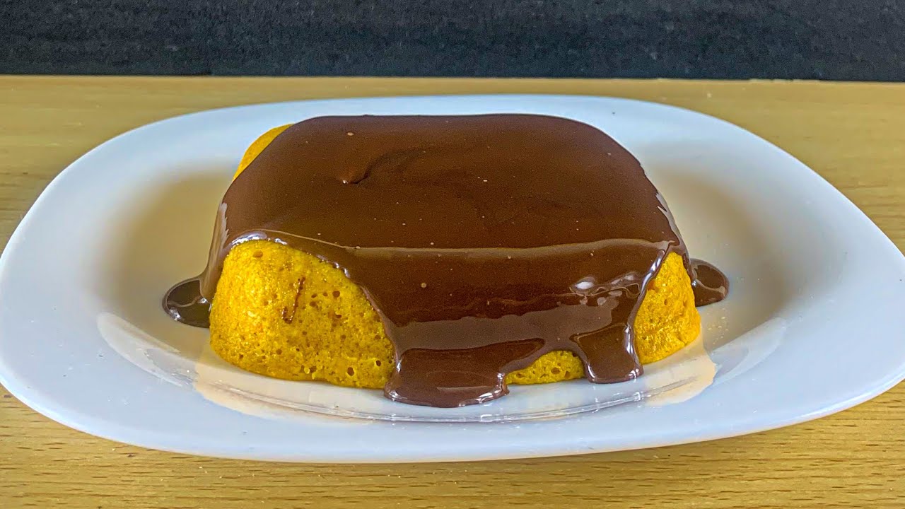 BOLO SEM AÇÚCAR E PRONTO EM 2 MINUTOS Receita Fit Fácil de BOLO DE