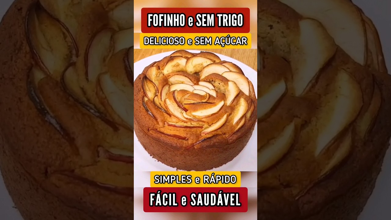 Bolo De Ma F Cil E Delicioso Sem A Car E Trigo S Min De Preparo