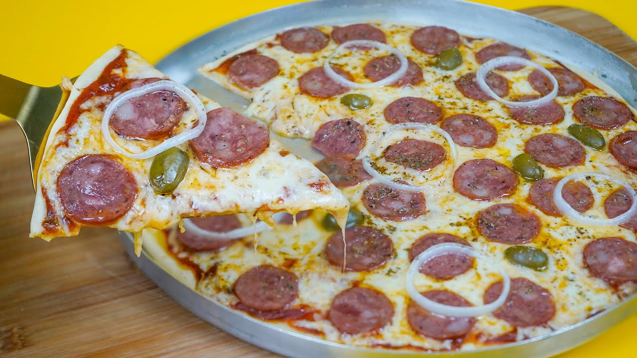 Pizza Caseira De Liquidificador F Cil Nandu Andrade