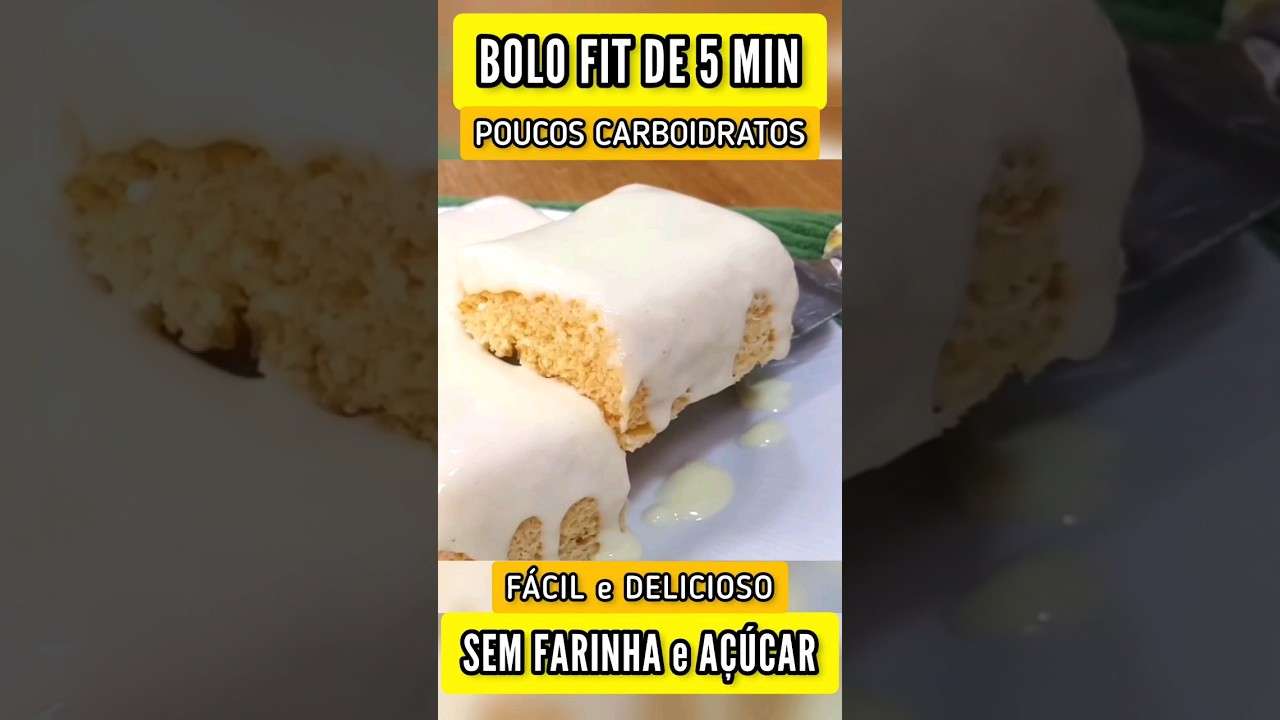 Bolo De Minutos Sem Farinha E A Car Poucos Carboidratos F Cil E