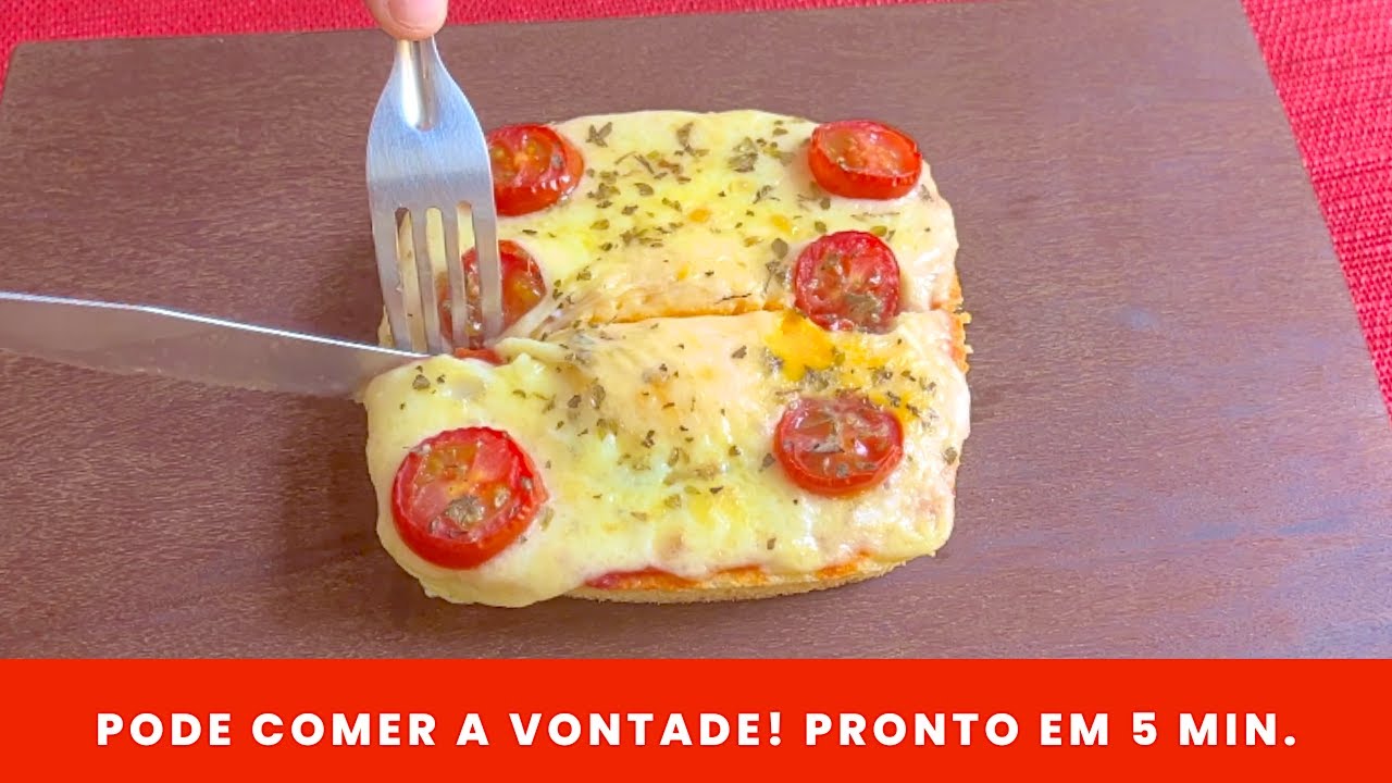 SUBSTITUA O PÃO Só 5 MIN ZERO CARBOIDRATOS Rico em Proteínas e