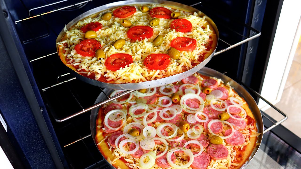 Pizza Caseira De Liquidificador Rapida Econ Mica E E Deliciosa