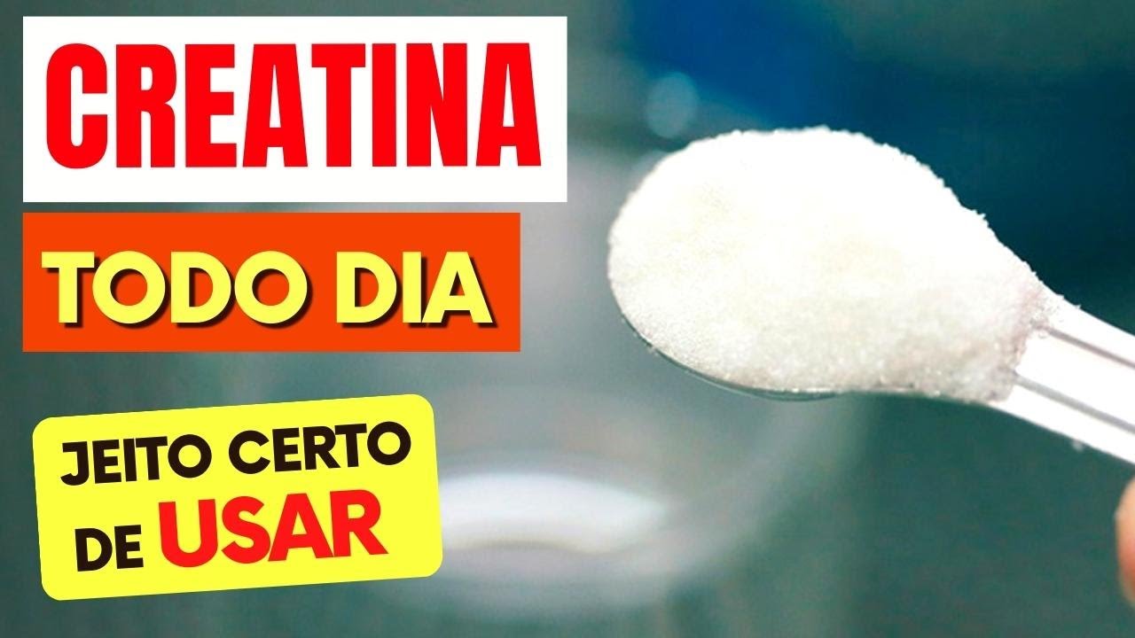 Creatina Todo Dia Veja O Que Acontece Voc Use Assim