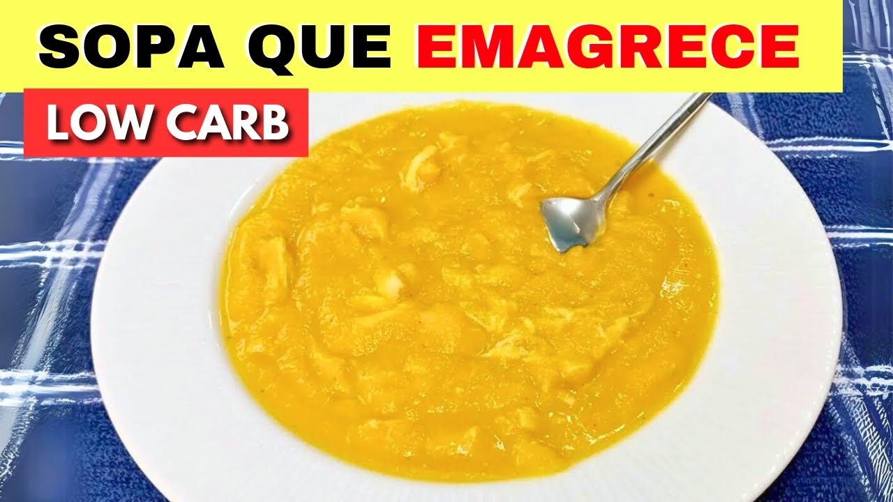 Receita De Sopa Que Emagrece E Baixa A Car No Sangue Poucas Calorias