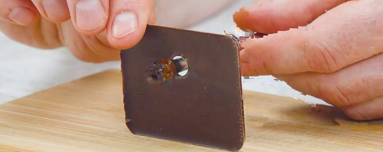 Derreta o chocolate com um garfo: o resultado é deslumbrante!