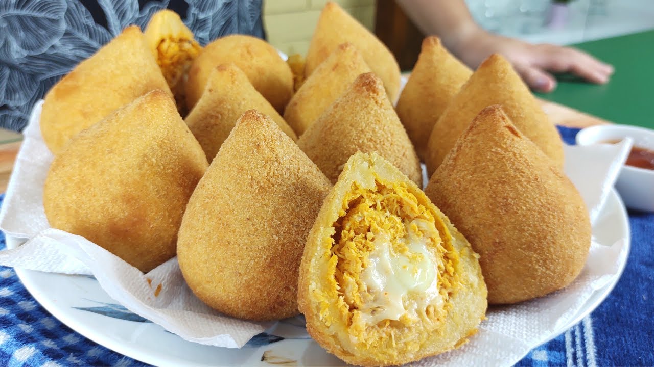 O Salgado Mais Saboroso Do Mundo Coxinha De Frango Com Catupiry A