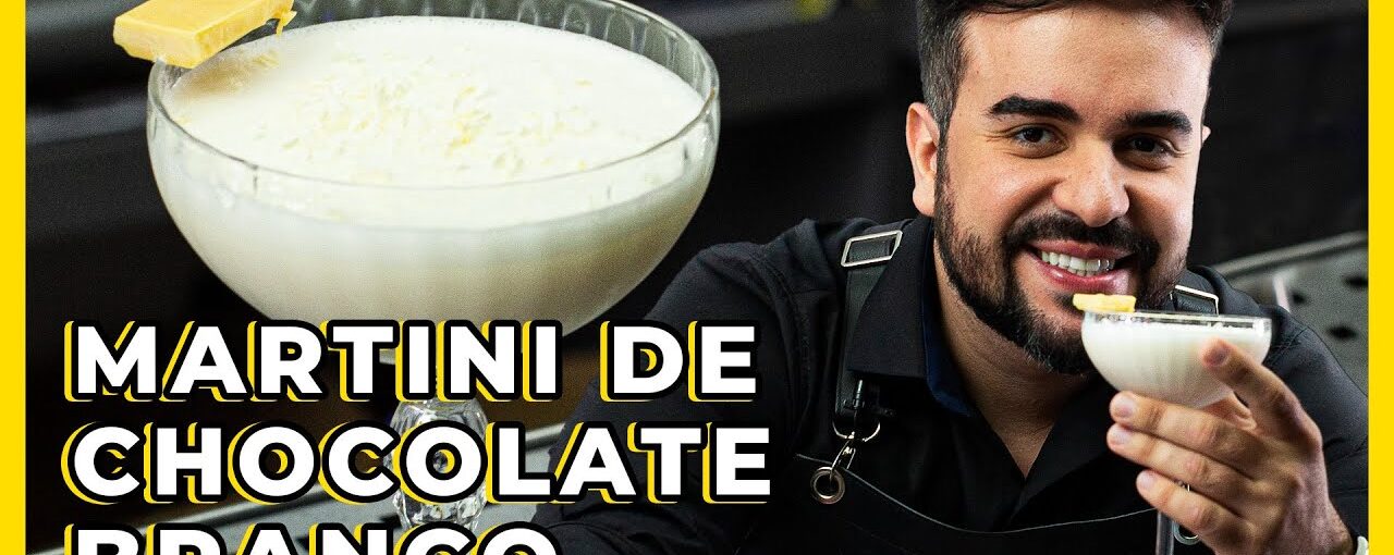 Prepare um Martini de Chocolate Branco, um drink incrivelmente delicioso! | Bartender Store