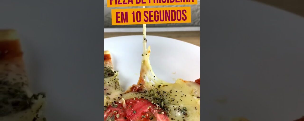 PIZZA DE FRIGIDEIRA EM 10 SEGUNDOS 😱😱