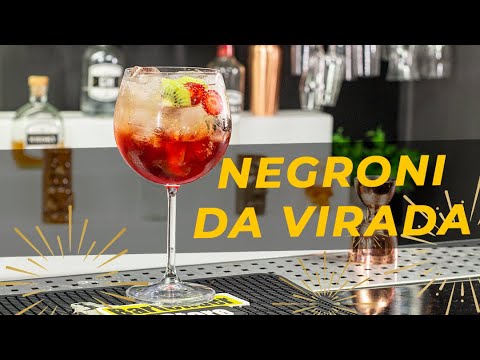 ESPECIAL RÉVEILLON - NEGRONI DA VIRADA 🧊🍹 | Bartender Store