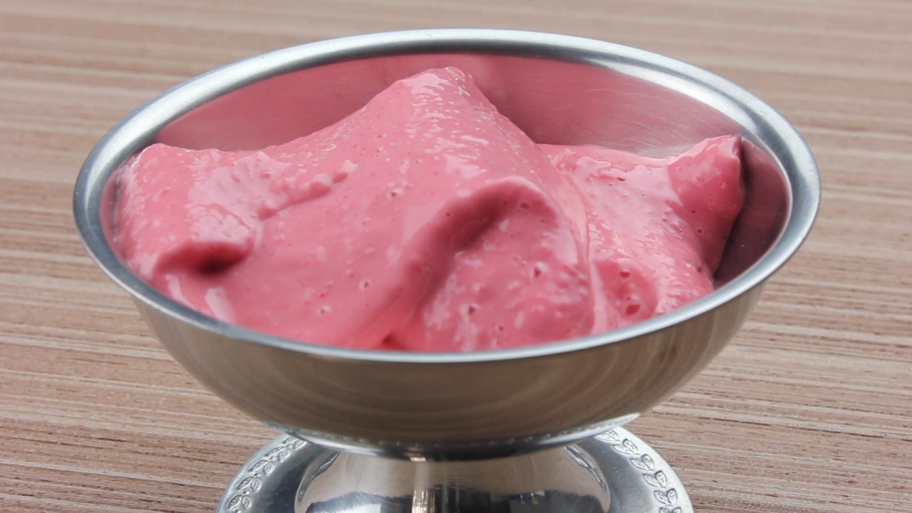 Mousse De Morango Light (3 Ingredientes)