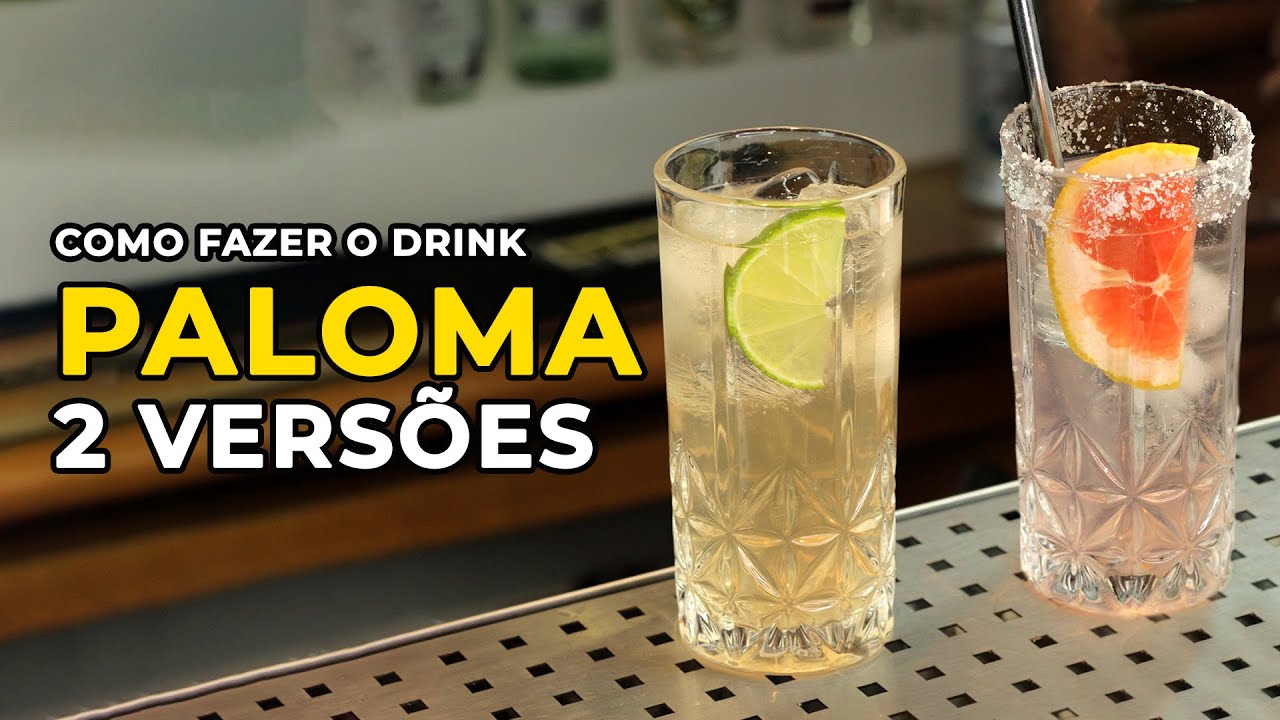 Como Fazer Coquetel Paloma Duas Receitas Vers Es Do Drink Bartender Store