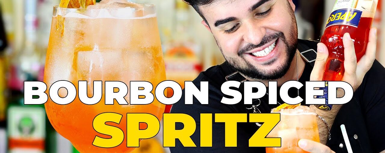 Bourbon Spiced Spritz + O QUE É BOURBON ? Explicação e Receita de Bourbon com Aperol e Prosseco