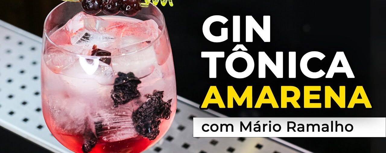 Gin Tônica Amarena | com Mário Ramalho | Bartender Store
