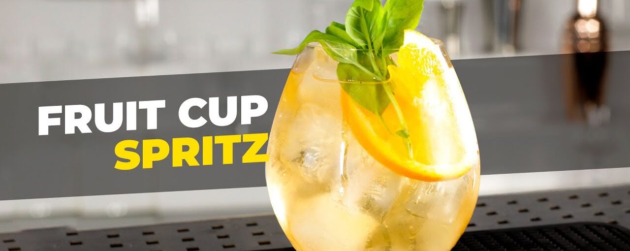 Fruit Cup Spritz - Um Delicioso Spritz Frutado | Bartender Store