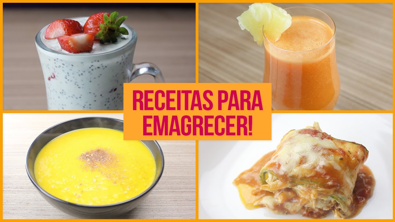 12 Receitas Fitness FÁceis Para Emagrecer Substitua E Emagreça Você