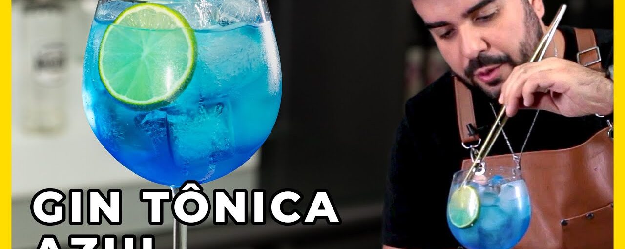 Gin Tônica Azul - Um toque cítrico para transformar o seu Gin Tônica tradicional | Bartender Store