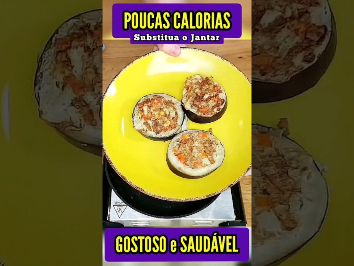 DELÍCIA com POUCAS CALORIAS e SEM FARINHA - Mata a fome por horas! Fác