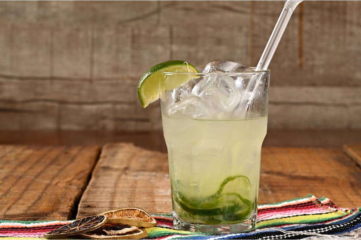 Drink sem álcool de limão