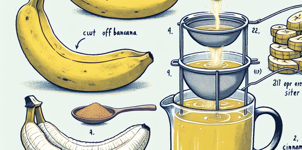 Receita de ch de banana para emagrecer